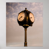 Oude klok poster (Voorkant)