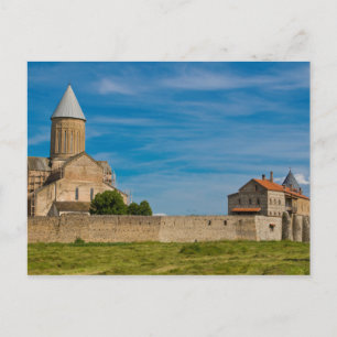 Oude klooster buitenzijde briefkaart