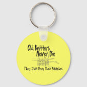 Oude Knitters Sleutelhanger (Voorkant)