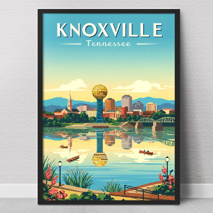 Oude Knoxville Tennessee Poster