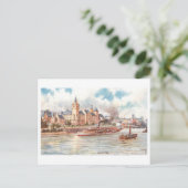Oude Koblenz, Duitsland Briefkaart (Staand voorkant)