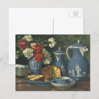 Oude koffie-, cake-, thee- en bloemenmiddag