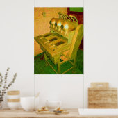 OUDE KOFFIE-MACHINE POSTER (Keuken)