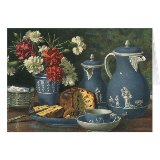 Oude koffie-, taart-, thee- en bloemenmiddag (Voorkant Horizontaal)