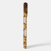 Oude Koffieboon Geometrisch Batikpatroon Case-Mate iPhone Case (Achterkant / Rechts)