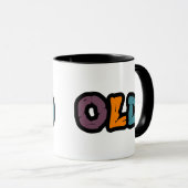 OUDE koffiemok Mok (Voorkant rechts)