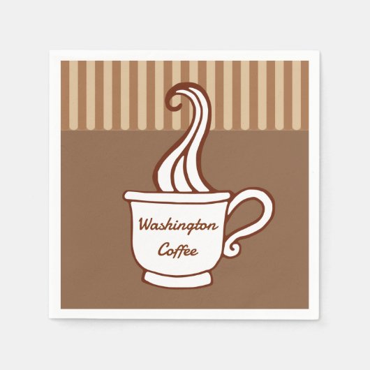 Oude koffieshop servetten (Voorkant)