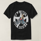 Oude kokers op scoots t-shirt (Design voorkant)