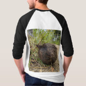 Oude kokosnoot t-shirt (Achterkant)