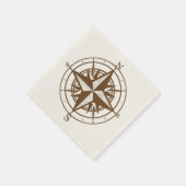 Oude kompas servetten (Hoek)