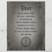 Oude kompasroos flyer (Achterkant)