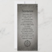 Oude kompasroos kaart (Achterkant)