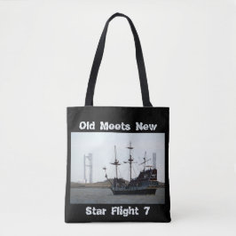 Oude komt nieuw aan tote bag