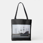 Oude komt nieuw aan tote bag (Achterkant)