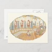 Oude koning Cole door H. Willebeek Le Mair Briefkaart (Voorkant / Achterkant)