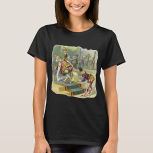 Oude Koning Cole-kinderrijmpje gedicht liedje uit  T-shirt