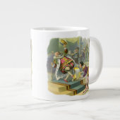  oude koning Cole Nursery Rhyme Poem Song Grote Koffiekop (Voorkant rechts)