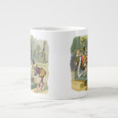  oude koning Cole Nursery Rhyme Poem Song Grote Koffiekop (Voorkant)