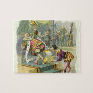  oude koning Cole Nursery Rhyme Poem Song Legpuzzel