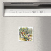  oude koning Cole Nursery Rhyme Poem Song Magneet (Insitu (Vaatwasser))