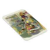 oude koning Cole Nursery Rhyme Poem Song Magneet (Rechterzijde)