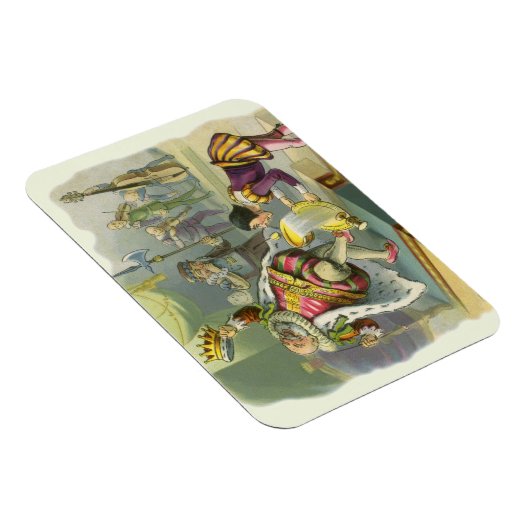  oude koning Cole Nursery Rhyme Poem Song Magneet (Rechterzijde)