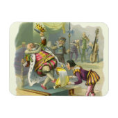  oude koning Cole Nursery Rhyme Poem Song Magneet (Horizontaal)