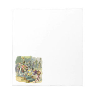 oude koning Cole Nursery Rhyme Poem Song Notitieblok