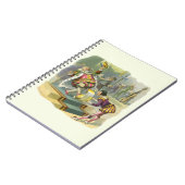  oude koning Cole Nursery Rhyme Poem Song Notitieboek (Linkerzijde)