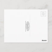 Oude koopvaardijschip - 3D rendering Briefkaart (Achterkant)
