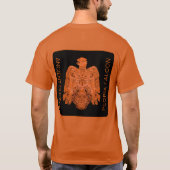 Oude koper Peoria valk gerestaureerd T-shirt (Achterkant)