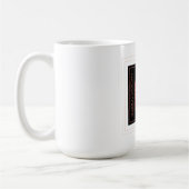 Oude Koperen Peoria-valk hersteld koffiemok (Links)