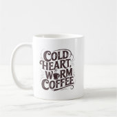 Oude Koude Hart Warme Koffie Koffiemok (Links)