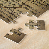 Oude Kraai Collage Legpuzzel (Zijkant)