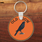 oude kraai sleutelhanger (Voorkant)