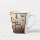 Oude kraaien latte mok (Rechts)