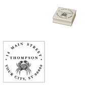 Oude Krab #1 Tekening Naam Retouradres  Rubberstempel (Gestempeld)