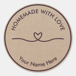 Oude Krachtpapier Stickers Scrapbook Gift Label