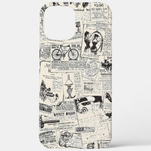 Oude krant Case-Mate iPhone case