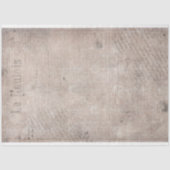 Oude krant Grungy Pink Tissue Paper Tissuepapier (Voorkant)