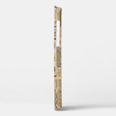 Oude krant: papieren achtergrond. Case-Mate iPhone case (Achterkant / Links)