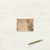 Oude  krant Torn One Post-it® Notes (Op bureau)