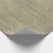 Oude krantenpapierrol cadeaupapier (Hoek)