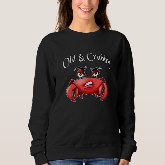 Oude & Kribbige Zee Krab Trui (Voorkant)
