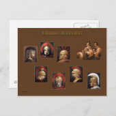 Oude krijgers briefkaart (Voorkant / Achterkant)