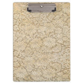 Oude kroeslantaarn Floral Pattern + jouw ideeën Klembord (Voorkant)