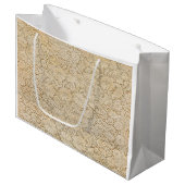 Oude kroeslantaarn Floral Pattern + jouw ideeën Large Cadeautasje (Voorkant Gekanteld)