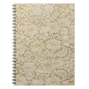 Oude kroeslantaarn Floral Pattern + jouw ideeën Notitieboek