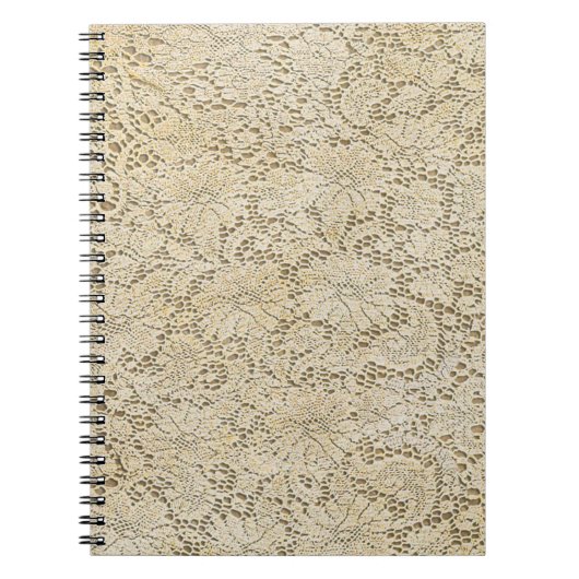 Oude kroeslantaarn Floral Pattern + jouw ideeën Notitieboek (Voorkant)