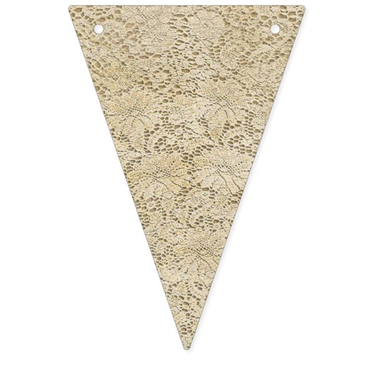 Oude kroeslantaarn Floral Pattern + jouw ideeën Vlaggetjes (Tweede vlag)